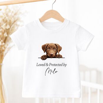 Personalised Dog Baby Grow, Vest Or T Shirt, 3 of 10