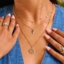 Solid 9k Gold Personalised Charm Necklace, thumbnail 4 of 7