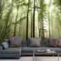Misty Tree Feature Mural Wallpaper, thumbnail 2 of 5