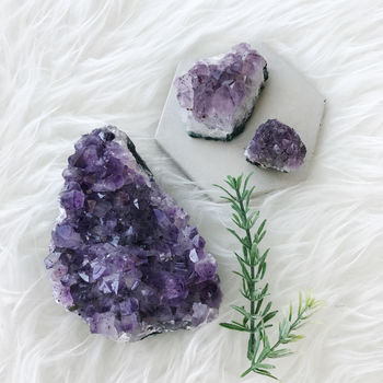 Amethyst Natural Crystal Cluster, 4 of 9