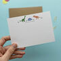 Personalised Dinosaur Correspondence Cards / Notelets, thumbnail 2 of 6