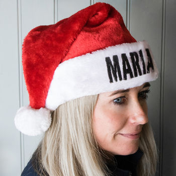Personalised Christmas Hat, 2 of 3
