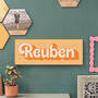 Child's Name Wooden Wall Art, thumbnail 4 of 4