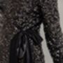 Diana Black Sequin Gown, thumbnail 2 of 3