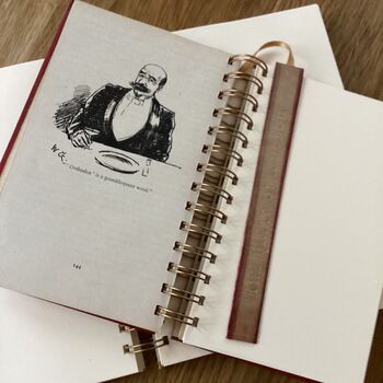 'Diary Of A Nobody' Upcycled Notebook, 4 of 5