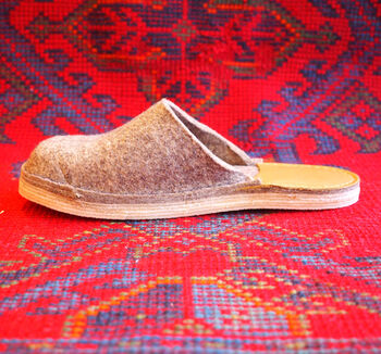 Handmade Personalised Felt Slippers, 3 of 10