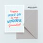 Wonderful Grandad Fathers Day Card, thumbnail 2 of 4