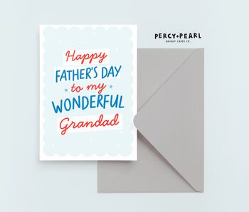 Wonderful Grandad Fathers Day Card, 2 of 4