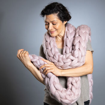 Arm Knitting Scarf Kit, 4 of 10