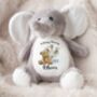 Personalised Green Memorial Bear Cross Teddy, thumbnail 5 of 12