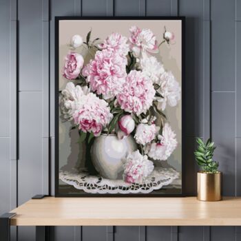 Peonies Symphony Adult Painting Kit, 3 of 4