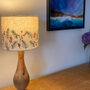 Summer Bloom Embroidered Lampshade, thumbnail 3 of 3