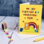 You Are Fearfully And Wonderfully Made Bright Card, thumbnail 1 of 3