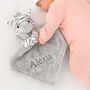 Personalised Zebra Baby Comforter, thumbnail 3 of 9