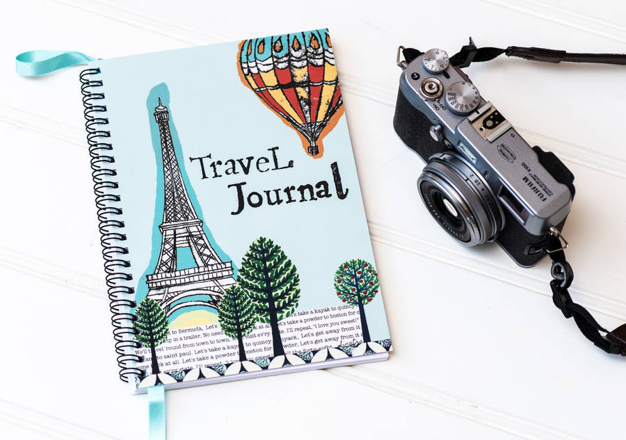 travel journal by helena tyce designs