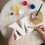 Paint Your Own Ceramic Letter Kit, thumbnail 1 of 12