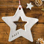 Personalised Star Decoration, thumbnail 1 of 2