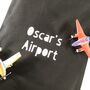 Personalised Plane Airport Travel Play Mat Bag, thumbnail 2 of 5