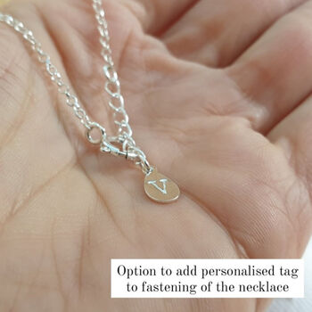 Sterling Silver Multi Love Heart Charms Necklace, 4 of 10