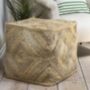 Jute Footstool, thumbnail 1 of 3