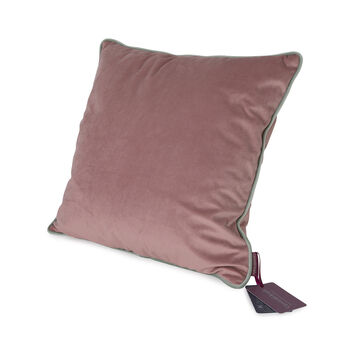 Blush Pink Velvet Cushion Cover And Sheep's Wool Inner, 2 of 7