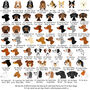 Personalised Cartoon Dog Breed Keyring, thumbnail 6 of 12