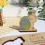 Pop Out Wooden Easter Chick Card, thumbnail 8 of 8