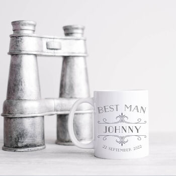 Best Man Personalised Mug, 5 of 5