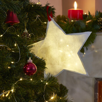 Star Shaped Christmas Ornament And Home Decoration, 5 of 12