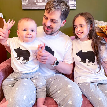 Personalised Family Polar Bear Pyjama Set, 4 of 7
