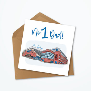 Rangers Fc Father’s Day Card, Ibrox Stadium, 3 of 4