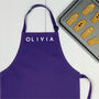 Personalised Kids Apron With Name, thumbnail 2 of 10
