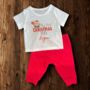 Personalised ‘My First Christmas 2025’ Baby Pyjamas, thumbnail 2 of 2