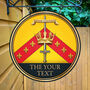 Three Crowns Personalised Home Pub Sign Man Cave Sign, thumbnail 5 of 10
