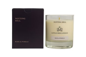 Little Miss Notting Hill Basil And Pomelo Scented Candle, 6 of 6