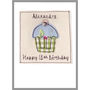 Personalised Birthday Cake Card For Girl, thumbnail 9 of 12