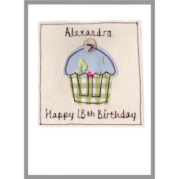 Personalised Birthday Cake Card For Girl, 9 of 12