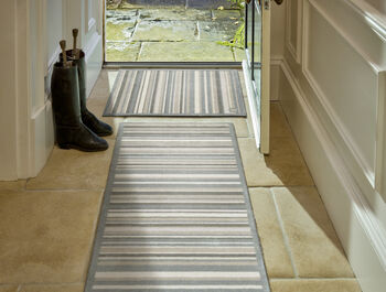 Hug Rug Sage Stripe, 3 of 6