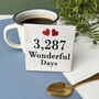 Number Of Days Anniversary Card, thumbnail 4 of 6