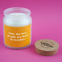 October Birthday Candle • 'Only The Best People Are Born In October' Large Scented Glass Clear Jar Candle • Birthday Gift • Gift Box, thumbnail 1 of 3