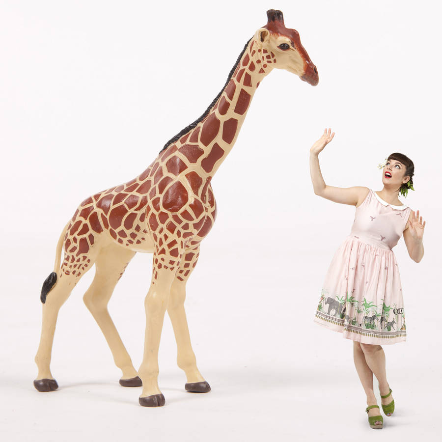 Iris Pink Zoo Dress By Palava