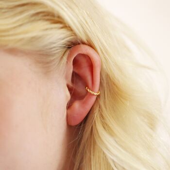 Twisted Rope Ear Cuff, 3 of 8