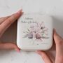 Personalised Floral Bouquet Travel Jewellery Case Box, thumbnail 1 of 5
