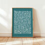 The Beatles Poster, In My Life Song Lyrics Print, thumbnail 7 of 10