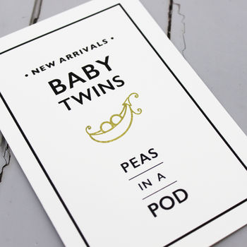 New Baby Twins Card, 3 of 4
