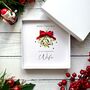 Wonderful Wife Mistletoe Christmas Card, thumbnail 5 of 5