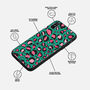 Green Leopard Print Phone Case For iPhone, thumbnail 3 of 3