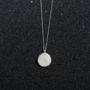 Full Moon Disc Necklace, thumbnail 6 of 8