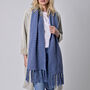 Tassel Scarf Beginner Crochet Kit, thumbnail 6 of 9