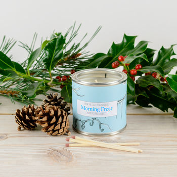 Morning Frost Peppermint Candle Tin, 2 of 4